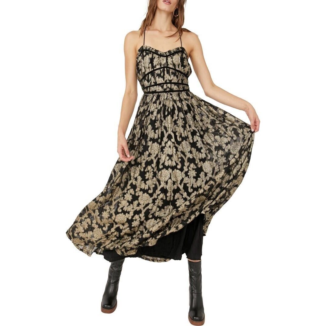 New Free People Charlie Midi Dress Size Small
